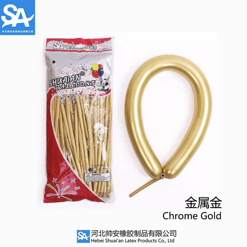 Shuai'an 5/10/12/18/36 pulgadas metal látex globo boda fiesta de cumpleaños decoración globo venta al por mayor