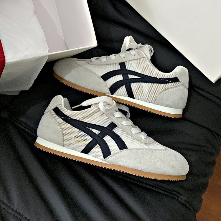 Zapatillas deportivas Dopamine para mujer, nuevas y populares zapatillas planas de primavera y verano, zapatillas de malla versátiles, zapatillas deportivas informales. image 9