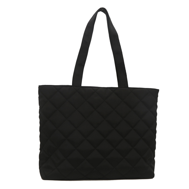 Bolso de sentido de alta gama para mujer de gran capacidad 2023 nuevo bolso de hombro de otoño e invierno de moda Oxford Bu Lingge Commuter Tote Bag