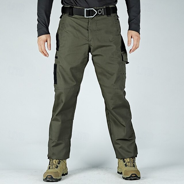 2026 Independent Brand Summer Men's Stylish Tactical Cargo Pants with Multiple Pockets, Straight-Leg Trendy Functional Style Long Pants in Stock