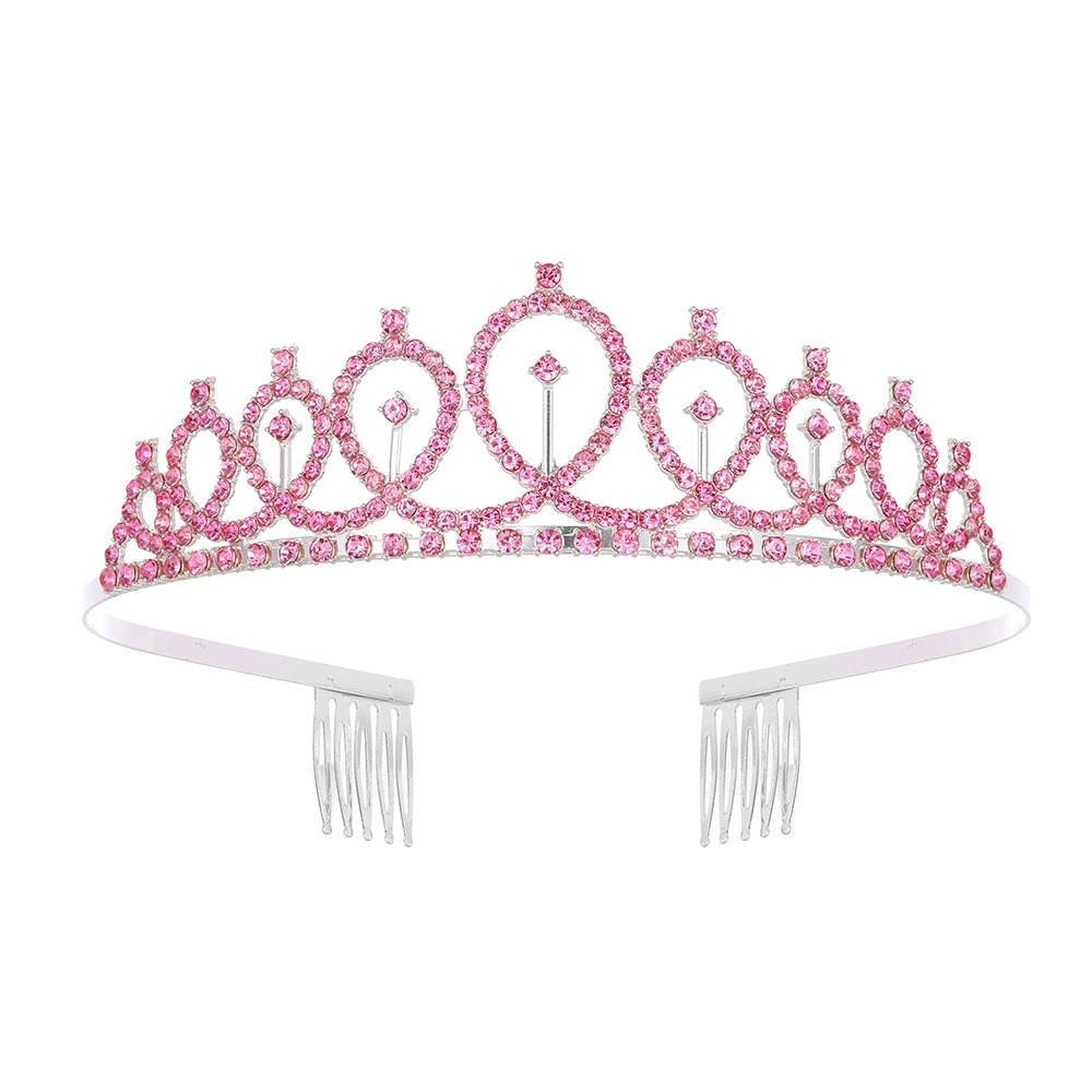 Диадема-ободок набор с кристаллами и лентой "Birthday Queen", комфортная подарочная принадлежность