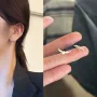 同款小红不规则个性耳钉