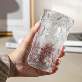 X6RO格娜斯冰川纹杯子客厅喝水杯茶杯ins风果汁杯装杯便携家