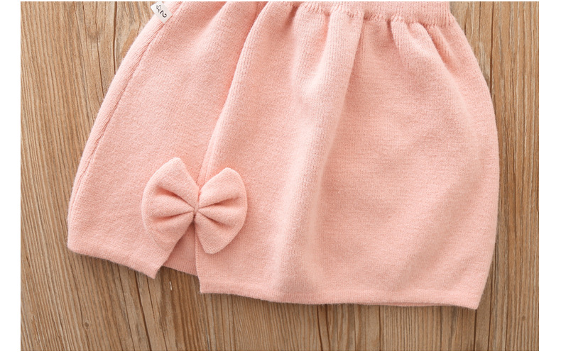 Completo due pezzi in maglia per bambina moda autunno bimbi_voghion.com