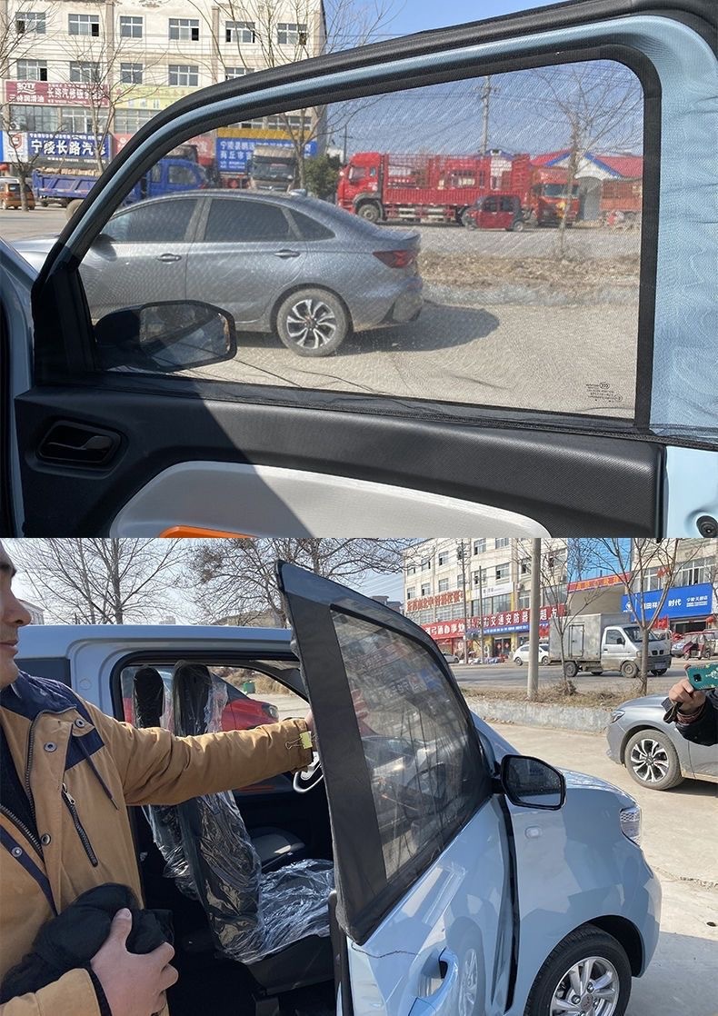 Wuling Hongguang Mini Macaron Special Curtain Anti-Mosquito Screen Breathable Mesh Sunshade Curtain for Car Windows