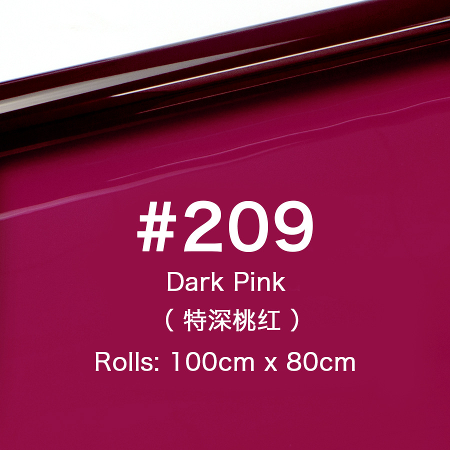 100*80cm leden paper#209【extra deep pink】