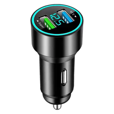 Mobil şarj cihazları | Display Car Charger Adapter