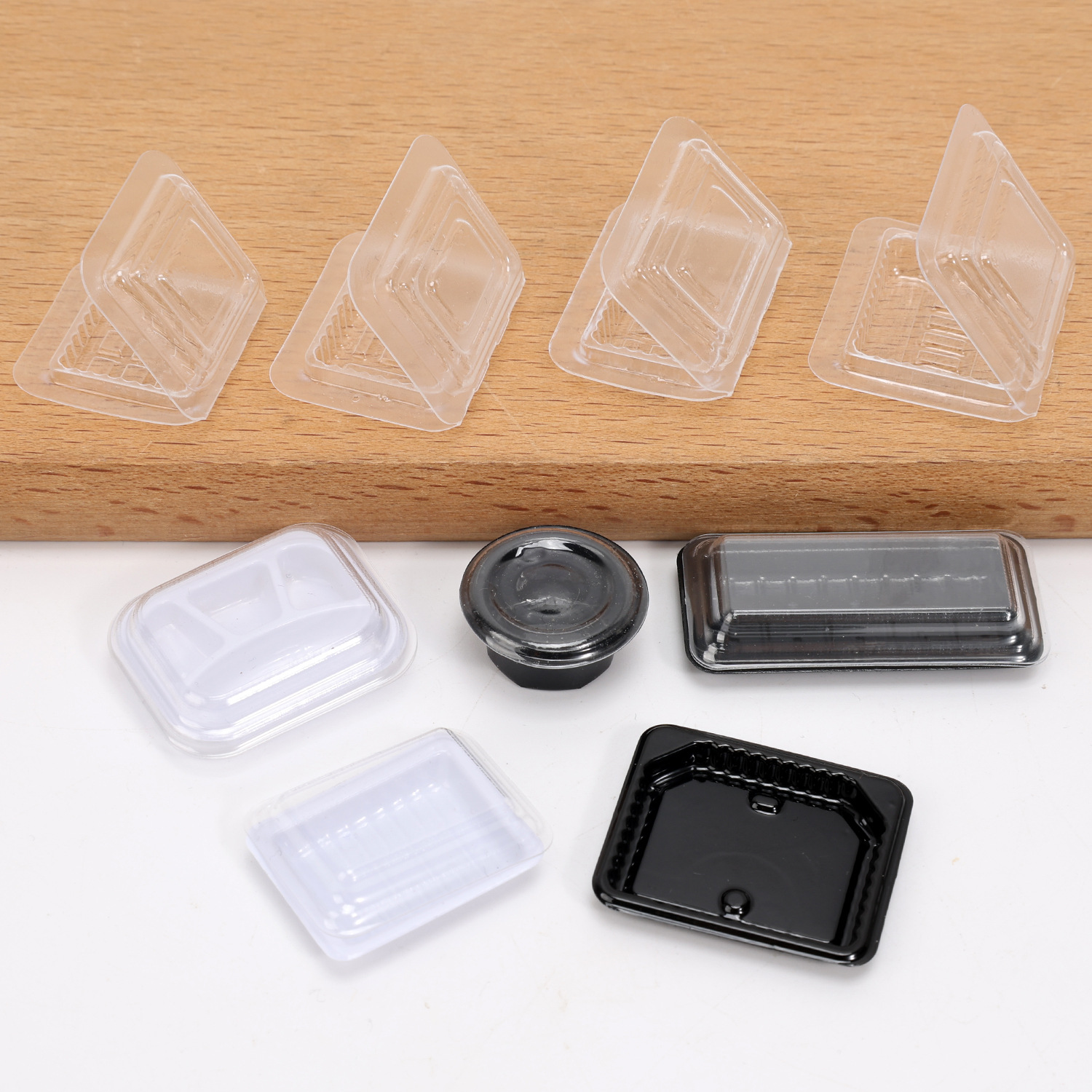Mini fast food box props, miniature food toys, disposable lunch boxes, takeout boxes, packing boxes, pretend play toys