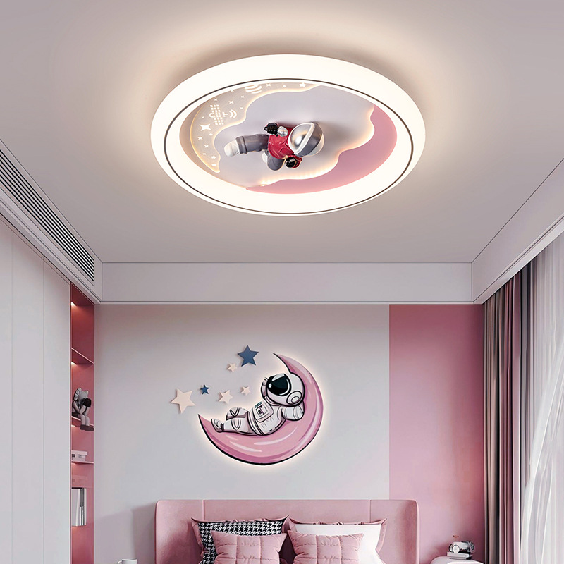 Daguanyuan luz de techo de la habitación de los niños espectro completo protección ocular LED para niños y niñas luces de la habitación de dibujos animados lindos lámparas Zhongshan