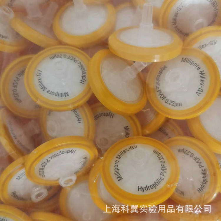 默克SLGV033NB Millex-GV针式过滤器 0.22 µm PVDF 33 mm 非无菌