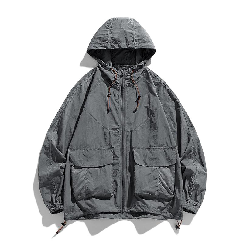 Transfronterizos al aire libre ropa de protección solar para hombres y mujeres estilo americano retro hombre Amelia de verano delgada chaqueta versátil