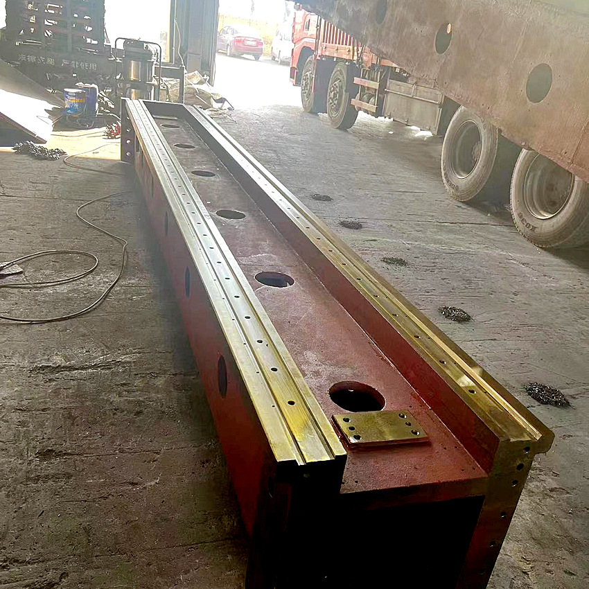 翻砂灰铁铸件加工 龙门数控车床铸铁铸造件 大型机床床身铸件