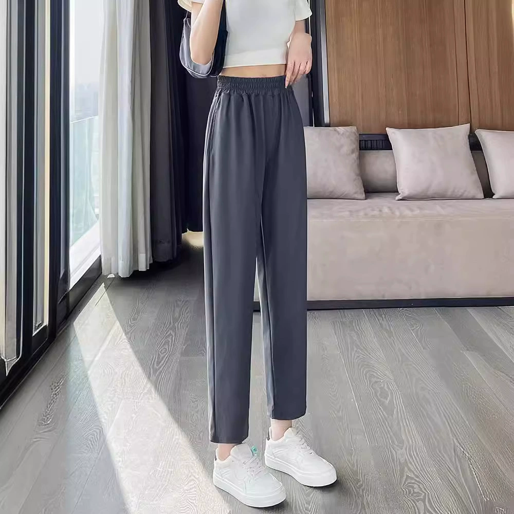Quick dry silk trousers