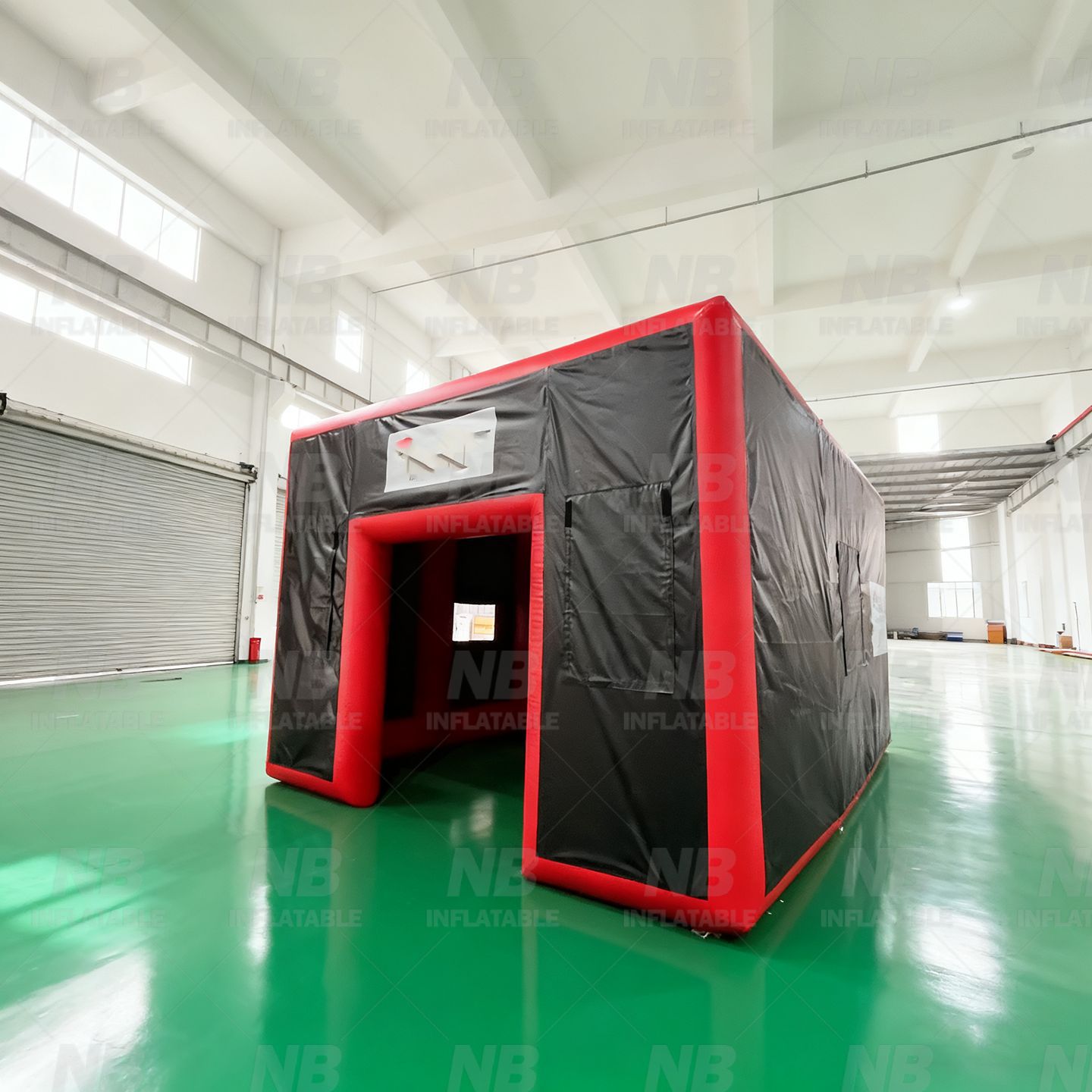 Tienda de golf inflable cerrada portátil de apertura rápida entrenamiento de campo a prueba de viento y protección solar camping sombrilla equipo al aire libre