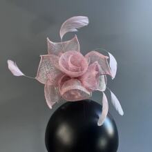 发梳插梳女士麻纱发饰舞会聚会婚纱礼服新娘头饰头花厂家批发