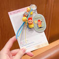 Acessórios de pingente de boneca boneca feita à mão diy estrela bonito frisado telefone móvel pingente de carro chaveiro pingente de boneca 37