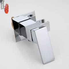 Cross-border wholesale hidden installation mixed shower faucet set, cold and hot all copper lady's washbasin spray gun toilet companion mixing valve bathroom shower valve set