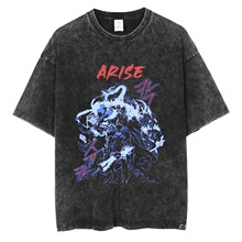 230g������ŷ��Solo Leveling T-Shirts Merch Summer Unisex Fas