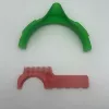 Paint can nozzle + scraper
