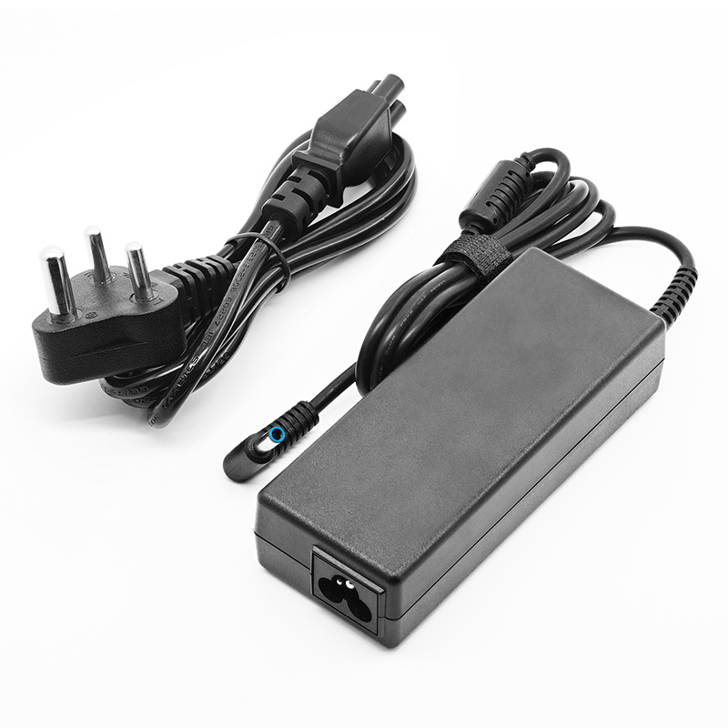 Hp 19.5v 4.62aブルーポート針付きノートパソコン充電アダプタ4.5*3.0充電器90wを適用