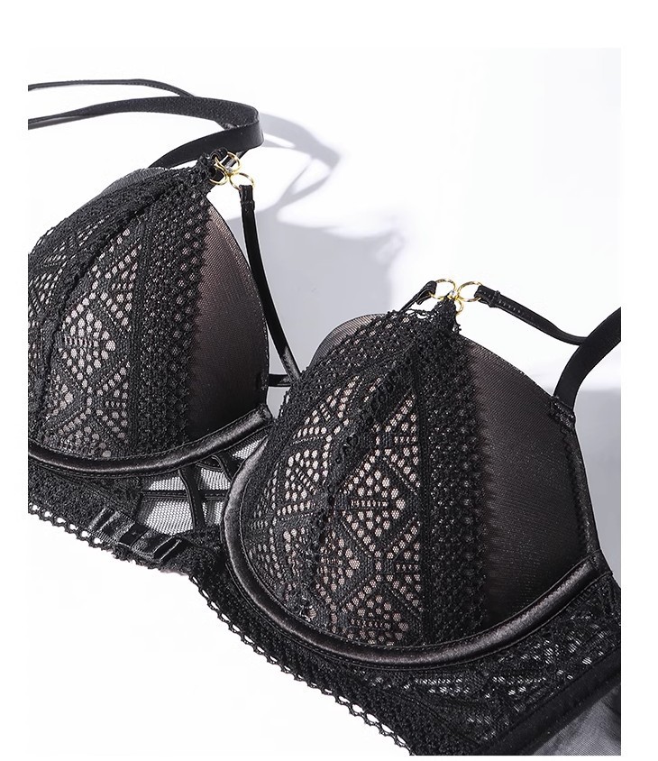 2023 Nuova biancheria intima sexy in pizzo con cinturino grande per il braccialetto in acciaio con raccolta di piccoli petto da donna per evitare cedimenti e avvolgimento_voghion.com