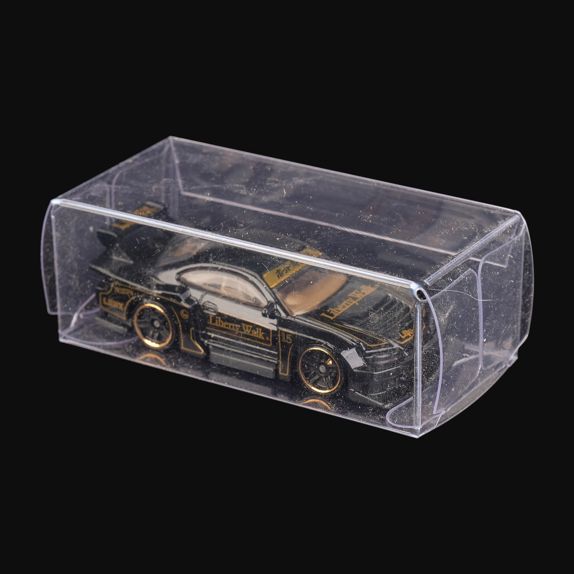 Hot Wheels Domica Matchbox PEQUEÑA ESCALA modelo de coche protección alta transparente PVC a prueba polvo pantalla caja almacenamiento plegable