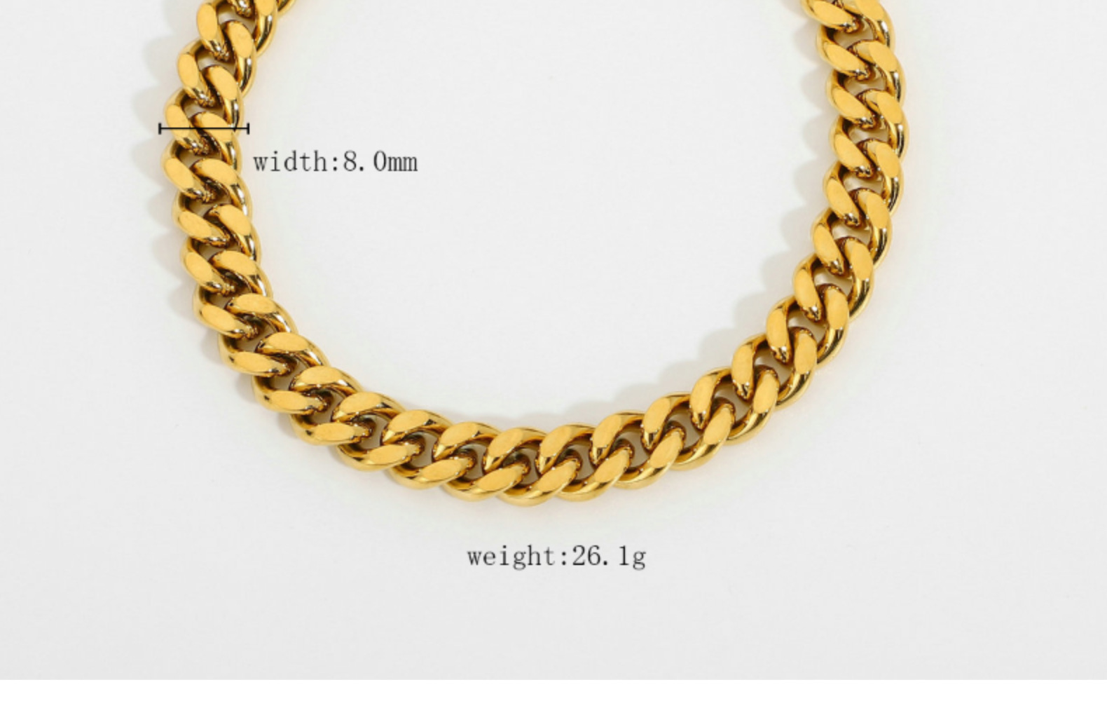 Simple Style Geometric Gold Plated Anklet Necklace display picture 4