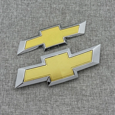 Car logo Models 17-22, Front and - front-mark-back-mark-silver-gold