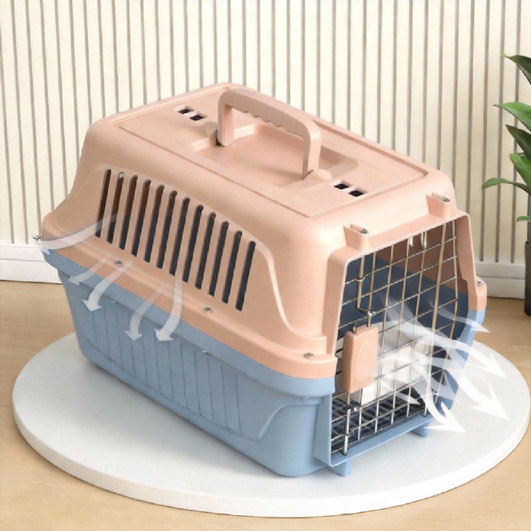 Caja de aire para mascotas, gato portátil, cápsula espacial, bolsa de gato, jaula para perros grandes y pequeños, caja de transporte aéreo al por mayor.