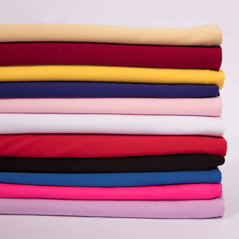 牛奶丝四面弹力氨纶布料服椅套演出装饰拉丁舞蹈服装面料