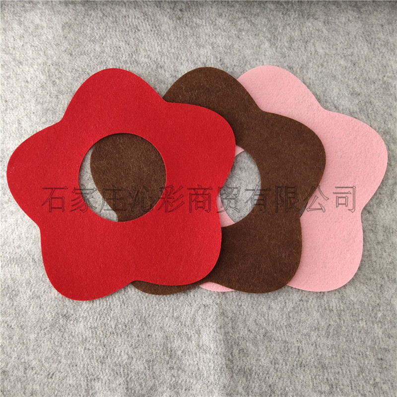 戟绒布DIY彩色无纺布衬布 玩具抱枕甜甜圈底布毛毡布 1mm不织布
