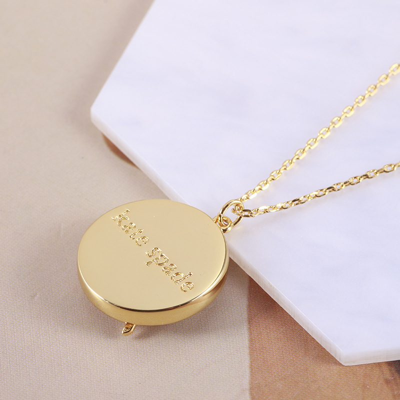 Elegant Simple Style Tulip Brass Plating Women's Pendant Necklace 1 Piece display picture 8