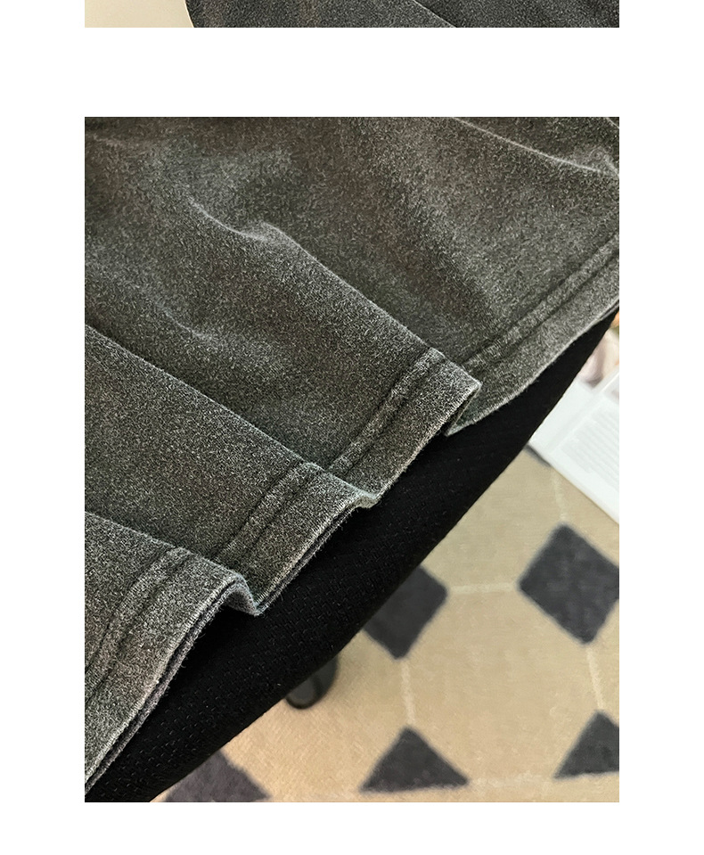 Summer Pure Cotton Short Sleeve T shirt Women Brand Preppy Top Washed Old Vintage Bottoming Shirt