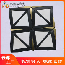 工厂定制水刀切割大理石马赛克轻奢风格不锈钢搭配大理石马赛克