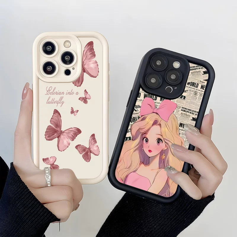 Подходит OPPOA60 розовая бабочка Король обезьяна Саудовский Шаг Сталь Ангел Глаз Все‑в‑одном чехол для мобильного телефона прилив иностранной торговли Новый