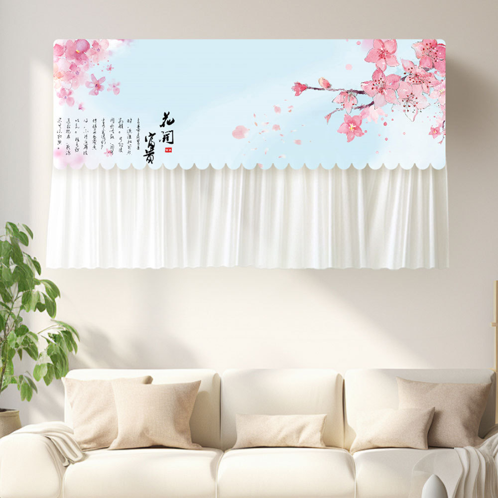 Anti-soplador directo no colgar cortina de aire acondicionado