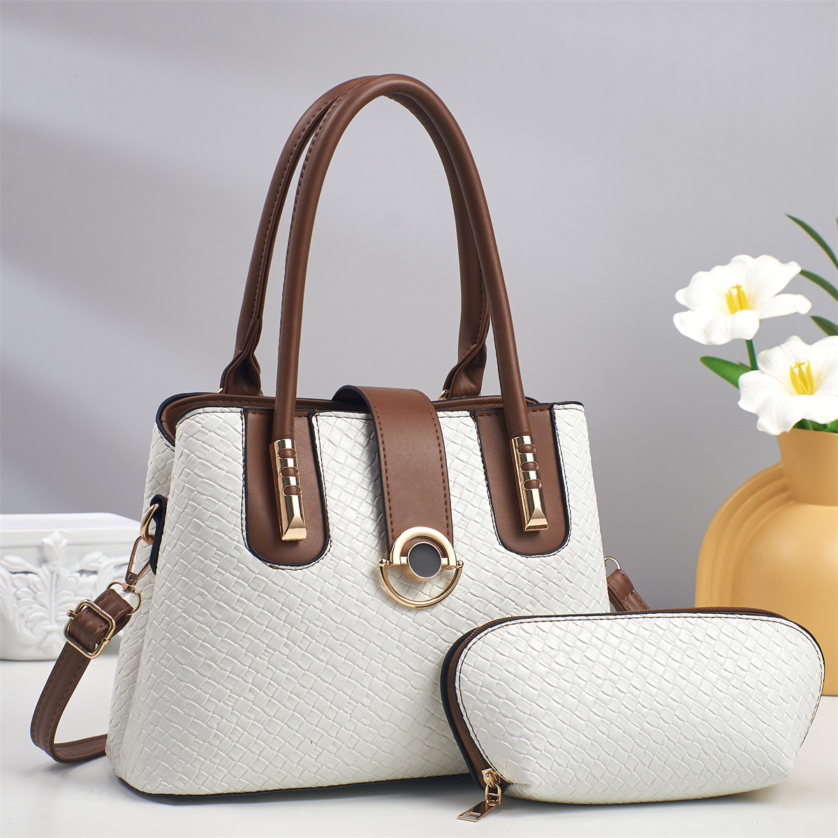 Versión coreana del bolso de mensajero para mujer de moda, bolso de mujer, bolso de hombro, bolso de mujer, temperamento de todo fósforo, nuevo bolso grande
