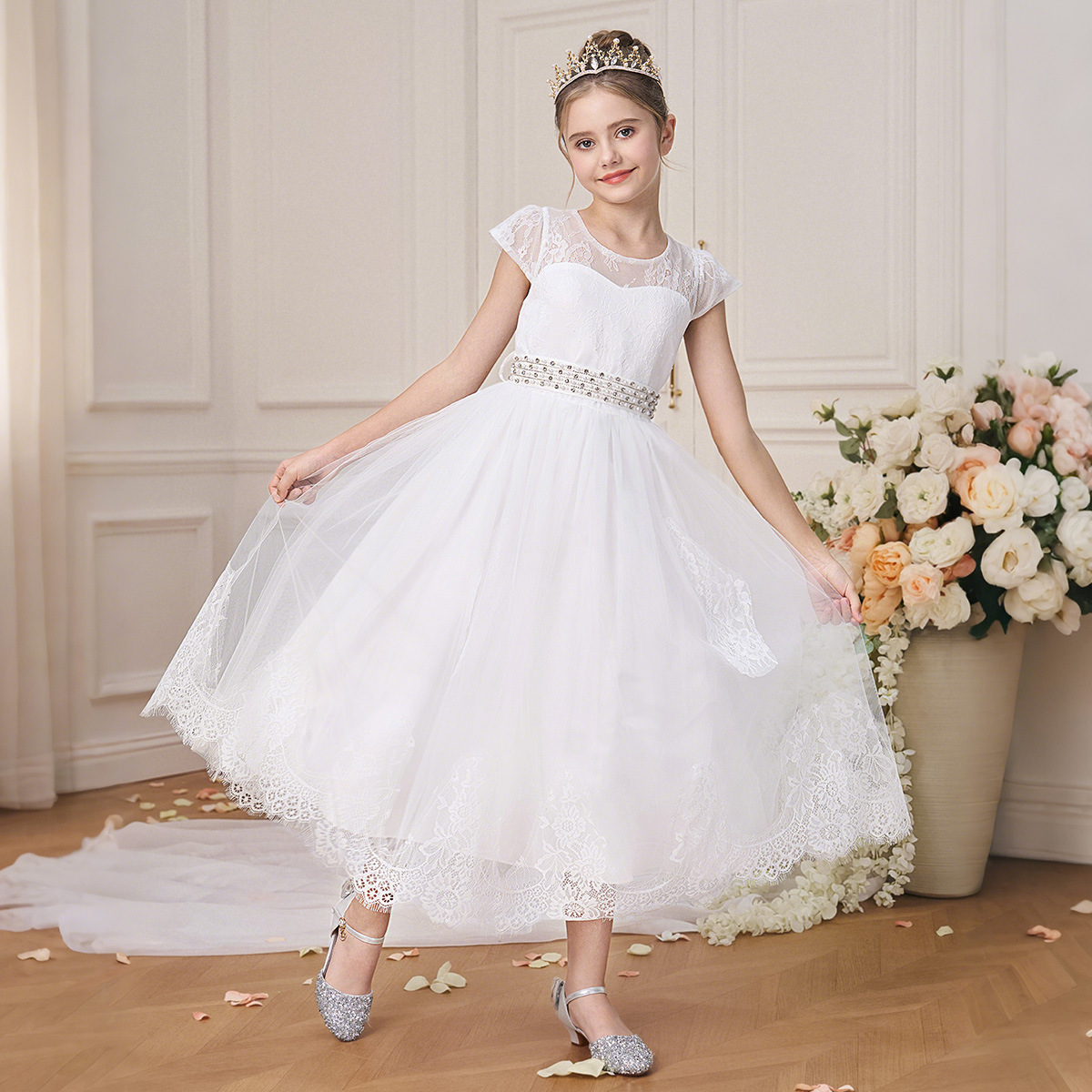Vestidos para niños, vestidos de princesa, vestidos de novia elegantes, vestidos de novia, vestidos de fiesta para niñas y niñas