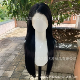 长直发假发;假发长卷发