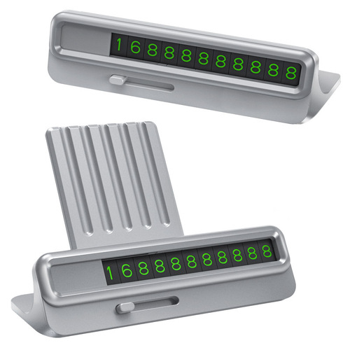 New Product Temporary Parking Sign Car Moving Parking Number Plate Personalized Concealed Parking Sign Creative Glow-in-the-Dark Parking Sign