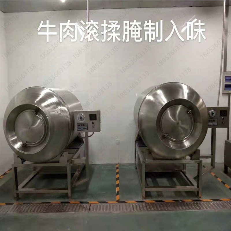 鑫鼎300L鸡柳加工设备 真空滚揉机 牛羊肉腌制设备  304不锈钢