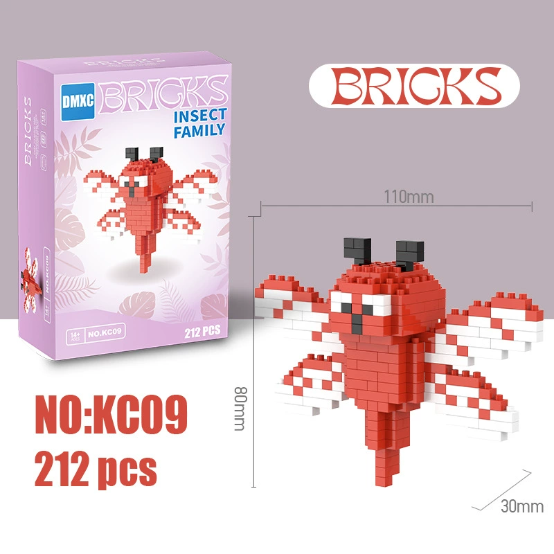 Конструктор bricks (Lego) минифигурки, мелкие микрокубики, подарок на день рождения, разнообразные стили