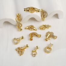 18k��΢��ʯ���Ŀ������ diy�Ʒ����A��ë����B����β���^