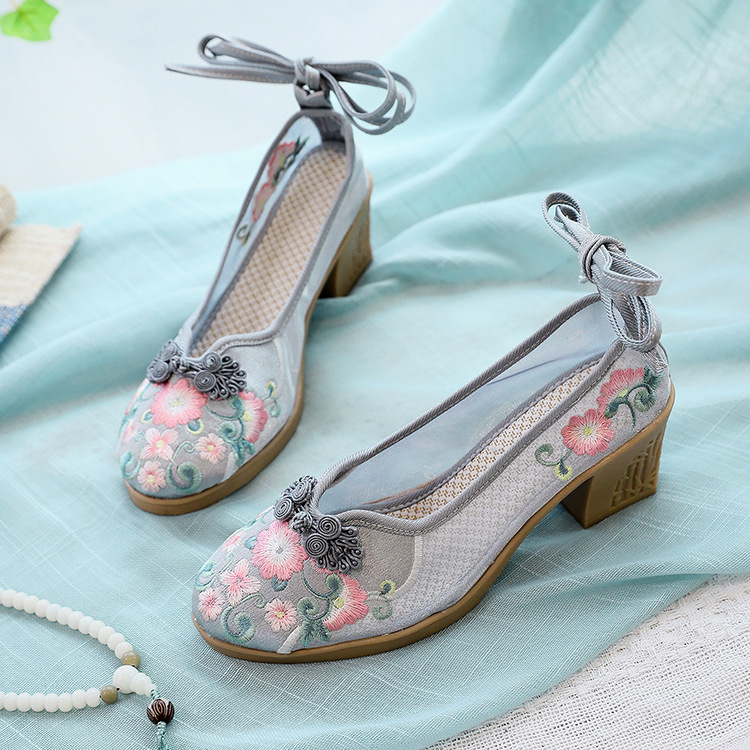 High -heeled shoes
