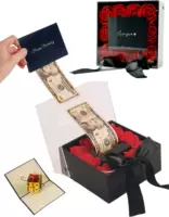 Ribbonbox Cash Подарочная коробка денег \ u2013 с подарочной картой \ u2013 Уникальный мужчина