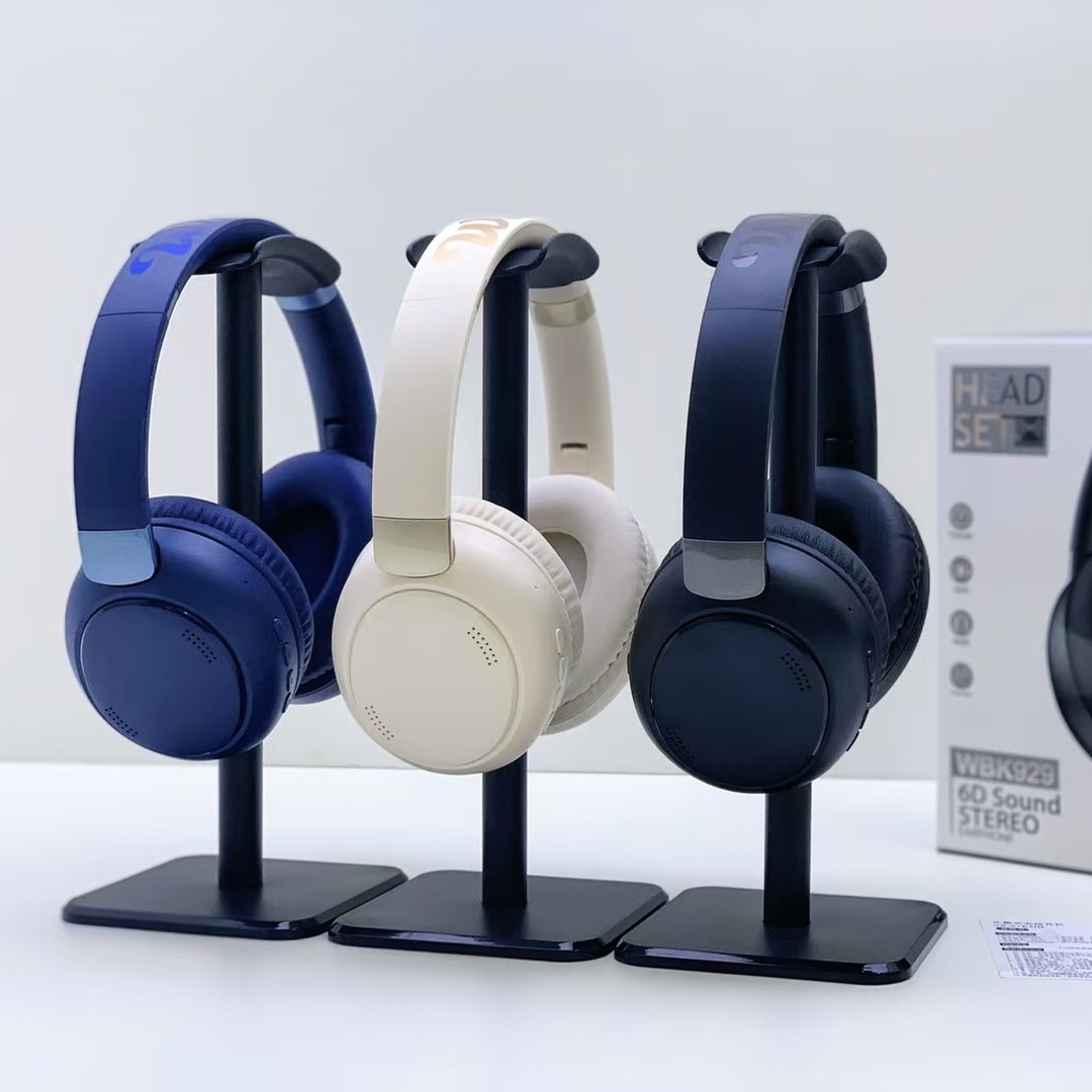 Comercio exterior WBK929 auriculares inalámbricos Bluetooth tarjeta enchufable reducción de ruido deportes electrónicos batería de larga duración teléfono móvil computadora universal image 1