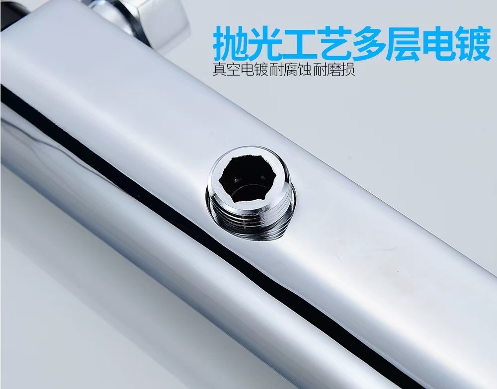 Intelligent thermostatic valve, cold and hot water mixing valve, concealed mixing valve, shower thermostatic valve, solar water heater mixing valve undefined