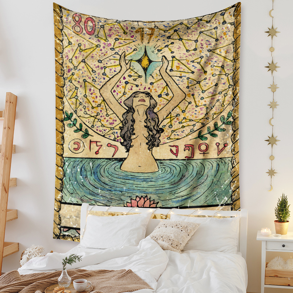 Tapestry Bohemian Tapestry Room Decoration Background Cloth Hanging Cloth Tapestry display picture 54