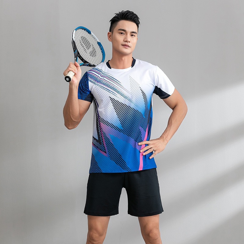[Tienda de la fábrica Peisu] traje de Bádminton de secado rápido de alta gama Tenis de Mesa para hombres ropa deportiva transpirable Mujer
