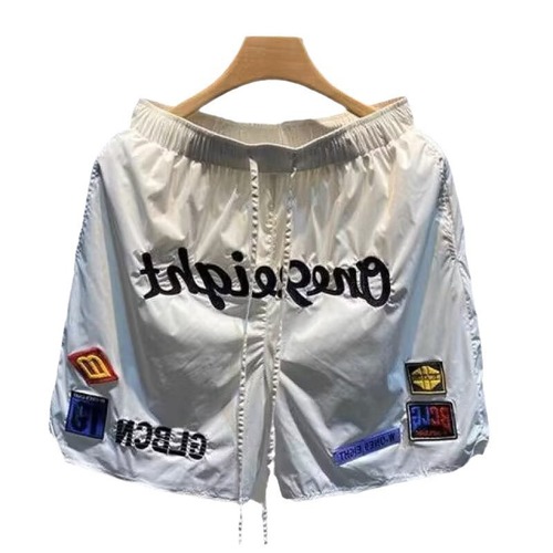 American streetwear shorts summer men loose casual sports high street basketball five-pocket pants trendy breathable beach style